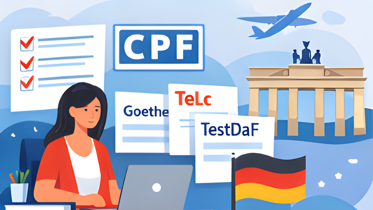 Formation allemand CPF 2026 : niveaux CECRL et certifications